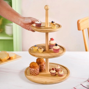 Luxury Metal Dessert Stand Premium Iron Construction With Smooth Polished Finish Ideal For Stylish Dessert Display And Elegant - Product Image 3