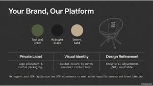 <b>Padded</b> Seat Aluminum Alloy Foldable Comfort <b>Chair</b> for Outdoor Camping & Park Use - Product Image 2