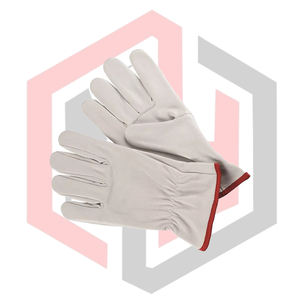 Guantes de Seguridad de Cuero de Grano Completo, Uso General, Suaves, Antideslizantes, Resistentes a Desgarros, Sin Silicona, Anticorte, Antiestáticos, Transpirables - Product Image 4