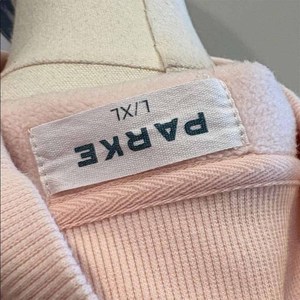 Custom Women Men Winter Pink <b>Mock</b> <b>Neck</b> Fleece Sweatshirt Front Parke Logo Printed Embroidery 100% Cotton Oversized Eco-Friendly - Product Image 5
