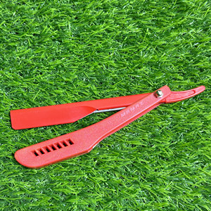 Custom Color Professional Quality <b>Slide</b> Out Blade Full Steel Barber Men Shaving Razor With Custom Logo Premium Grooming Tool - Product Image 1