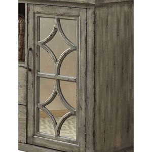 โต๊ะคอนโซลสีเทาแบบวีลิก้าพร้อมช่องเก็บของแบบเปิด 1 ช่อง - Product Image 6