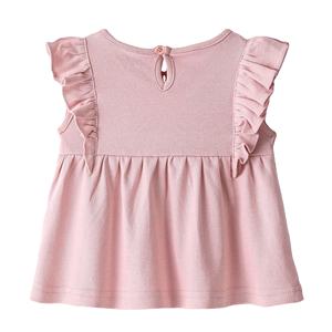 Enfant en bas âge filles robes nouveau personnalisé bébé vêtements décontracté sans manches 95% bambou 5% Spandex nouveau-né bébé robe tricotée - Product Image 2