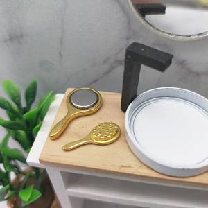 Set de Accesorios para Peinado de Muñecas a Escala 1:12, Metalizado, Estilo Antiguo Clásico, para Decoración DIY - Product Image 5