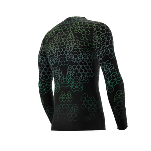 Custom Long Sleeve URF 50 Rash Guard Heat Transfer Printed Stretch Breathable Quick Dry Lightweight <b>Boxing</b> MMA Compression <b>Shirt</b> - Product Image 4