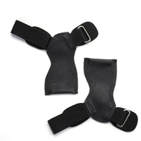 Sangles de poignet réglables en caoutchouc léger de haute qualité personnalisées, protège-paumes pour gymnastique et musculation sans doigts