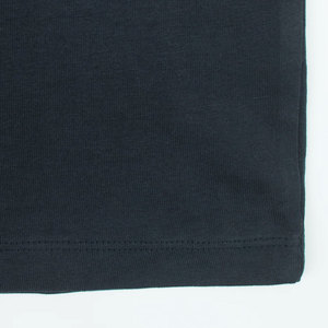 Men's Short Sleeve O-Neck T-Shirt Knitted Regular Fit Casual 100% Cotton Breathable Back Neck <b>Logo</b> - Product Image 5