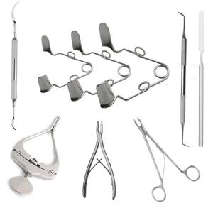 New High Quality CE Certified Class I Manual Rabbit Dental Kit 9 Pcs Rodent <b>Instruments</b> Surtechs <b>Veterinary</b> Surgical <b>Instruments</b> - Product Image 1
