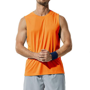 Latest Design Regular Fit Tank Top For Men Men Sleeveless High Quality Sustainable Quick Dry Summer Tank Tops for Men - Product Image 1