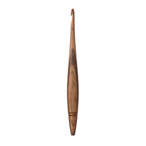 Agujas de Tejer de Madera Hechas a Mano, Diseño Ergonómico, Ecológicas, Duraderas, Acabado Liso, 11.5 cm de Largo, 1 mm de Grosor - Product Image 4