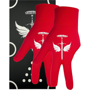 Adjustable <b>Velcro</b> <b>Strap</b> Snooker Gloves Secure Fit Prevention Slippage Dynamic Movements Spandex - Product Image 2