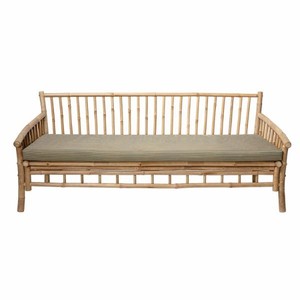 Canapé en bambou d'extérieur, banc en bambou naturel, mobilier de jardin en bambou écologique pour hôtel, resort, balcon - Product Image 4
