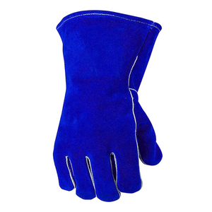 Gants de soudage en coton robustes, résistants à la chaleur, gants de travail de protection pour la sécurité industrielle et la protection des mains - Product Image 2