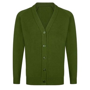 Cárdigan de Punto con Cuello en V para Mujer, Manga Larga, Botones, Color Sólido, Suéter de Lana, Top Clásico de Otoño - Product Image 4