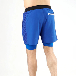 Shorts de sport pour hommes, taille élastique, qualité supérieure, personnalisés, été, pour la course à pied et la gym, par Bizway Industries - Product Image 2
