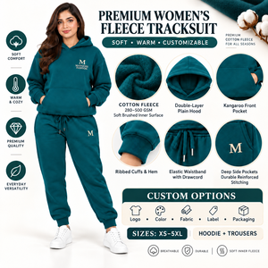 Conjunto Deportivo de Verano con Capucha Unisex MANGOES FASHION, Color Verde Azulado Sólido, 100% Algodón, Manga Larga, Pantalones Casuales con Cordón Lateral - Product Image 6