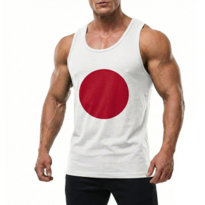 Camiseta sin Mangas Deportiva para Hombre, Sublimada, Personalizable, al por Mayor, de Alta Calidad, Transpirable, para Fitness - Product Image 2