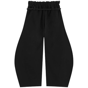Loose Fit Baggy <b>Trousers</b> <b>Men</b> Women <b>Wide</b> <b>Leg</b> Sweatpants Streetwear Pants Custom Logo Embroidery Printing Supplier - Product Image 2
