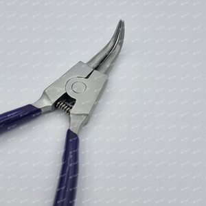 Pince à circlips à ressort en acier inoxydable 17cm sur mesure réutilisable écologique meilleure qualité Logo privé anneau de jambe oiseaux - Product Image 5