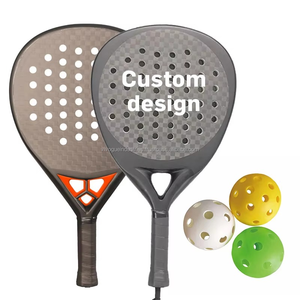 Raqueta de Pádel de Fibra de Carbono OEM/ODM, Ligera, para Entrenamiento y Control, Directo de Fábrica - Product Image 5