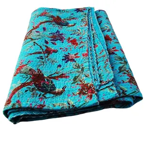 최신 민족 패치 워크 뒤집을 수있는 코튼 칸타 이불 보헤미안 침구 침대보 던지기 담요 도매 가격 대량 로트 OEM