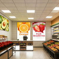 Affiche personnalisée, boîte à lumière rotative, cadre en aluminium ultra fin, LED haute luminosité, panneau de menu éclairé, affichage publicitaire pour