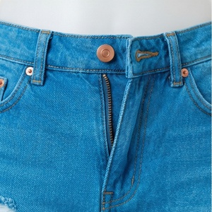 Shorts en jean sexy pour femmes, couleur personnalisée, déchirés, en coton, coupe slim, taille haute, élégants, décontractés, streetwear d'été - Product Image 4