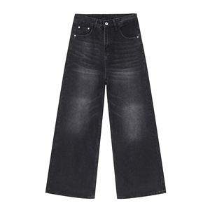 GREEN SWIFT INDUSTRIES Venta al por mayor Jeans de mezclilla rasgados holgados de cintura media, resistentes al agua, con logotipo personalizado para hombre, tallas grandes - Product Image 3