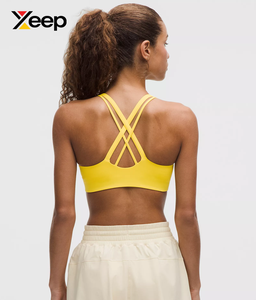 Sujetador Deportivo de Yoga para Mujer XEEP de Alta Calidad XC-SB-98, Diseño Sólido y Simple, Transpirable, con Tirantes Ajustables, Almohadillas Extraíbles, Alta Sujeción y Secado Rápido - Product Image 2