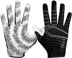 Custom Design <b>Grip</b> Football Receiver <b>Gloves</b> for Adults and Kids New Arrival Breathable Outdoor American Football <b>Gloves</b> - Product Image 5