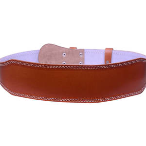 Cinturón de Levantamiento de Pesas Profesional de Cuero Vacuno, Cinturón de Powerlifting Resistente de Cuero Vacuno para Gimnasio - Product Image 4