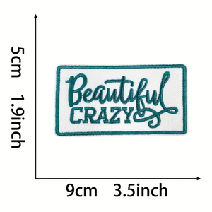 Factory Premium Custom Embroidered <b>Iron</b> On Patch for Clothing Bags Caps Jackets 3D Logo Badge Heat Transfer Wholesale - Product Image 1
