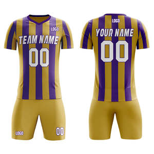 Camisetas de Fútbol Personalizadas para Equipos Unisex, Sublimadas, Transpirables, 100% Poliéster, Nombres/Números de Equipo Personalizados, Colores Personalizados - Product Image 1