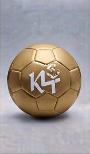 Balón de Fútbol Dorado con Logotipo K4, Material PU, Equipo de Entrenamiento de Artes Marciales - Product Image 6