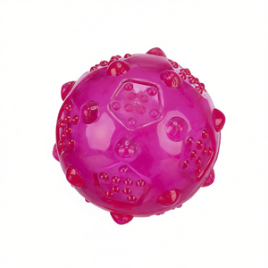 Pelota de Goma Termoplástica de 7 cm, Color Rosa, Juguete para Perros - Product Image 2