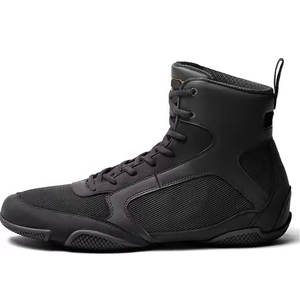 Chaussures de boxe haut de gamme, légères, respirantes, semelle à forte adhérence, parfaites pour l'entraînement, le sparring et les performances sur le ring. - Product Image 5