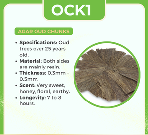 Bâtons d'encens aromatiques en bois d'agar naturel de haute qualité du Vietnam Ha Tinh Oud, en gros, copeaux de parfum - Product Image 3