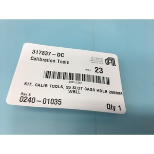 KIT AMAT 0240-01035, HERRAMIENTAS DE CALIBRACIÓN, CASS DE 25 RANURAS - Equipo y piezas de semiconductores de confianza de la marca global Trusted Global Legacy - Product Image 5