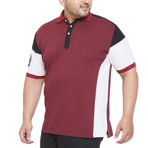 Polos de talla grande de alta calidad para hombre, tela suave de secado rápido de algodón transpirable con características antibolitas, estilo informal - Product Image 1