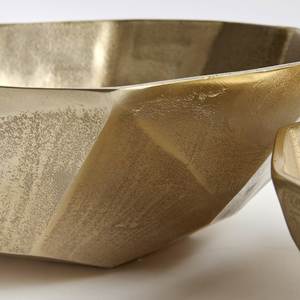 2025 New Polished Metal Crackle Glaze Large <b>Bowl</b> with Heart Design for Home Holiday Use <b>Disposable</b> - Product Image 2