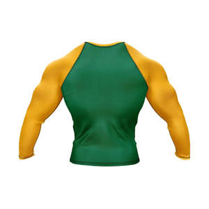 BEST Tran Sports Short <b>Sleeve</b> MMA Rash Guard-Customized Color/Size Breathable Comfortable Customized Logo OEM Service for Men - Product Image 3