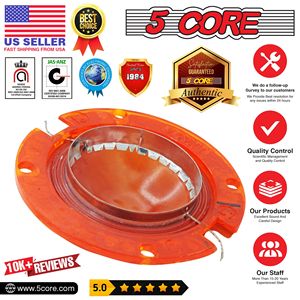 Diaframma a bobina vocale fenolica da 2 \ "per Driver a compressione clacson-accessori per altoparlanti 200 da 20 pezzi - Product Image 3