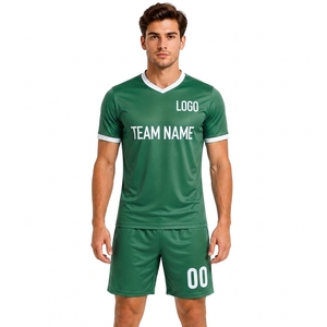 Custom Soccer Uniform Set OEM ODM Private <b>Label</b> Football Jersey Kit Manufacturer Factory Supplier - Product Image 4