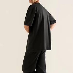 เสื้อยืดผู้ชายทรงเข้ารูปลำลอง น้ำหนัก 150 กรัม ลายเสือปัก 100% ผ้าฝ้าย ป้องกันขนร่วง แขนสั้นด้านหน้า - Product Image 5
