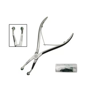 Pince télescopique pour enlever les couronnes et bridges dentaires, outil orthodontique en acier inoxydable à double ressort - Product Image 2