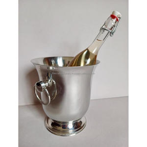 ตู้แช่ไวน์แชมเปญมินิมอลลิสต์ถังน้ำแข็งเบียร์ถังแช่แชมเปญโลหะแบบทนทาน - Product Image 1