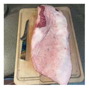 Carne de res halal congelada, brisket con hueso (filetes) en venta - Product Image 1