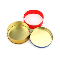 Boîte de conserve ronde personnalisée pour caviar, en fer blanc de qualité alimentaire, emballage métallique de luxe vide pour caviar, logo personnalisé, OEM, ODM, vente en gros