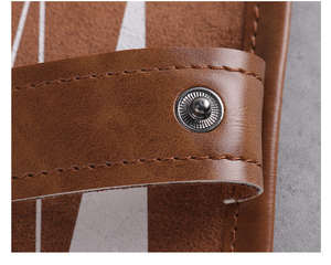 Juego de Backgammon Cuadrado Portátil, Ecológico y Personalizable, Enrollable, de Cuero PU, con Dados Moldeados y Fácil Almacenamiento para Viajes - Product Image 4