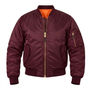 Flight Bomber <b>Jacket</b> Greek Wear Sorority Products Full Zip Ribbed Cuffs Lightweight Casual Outerwear - Product Image 1